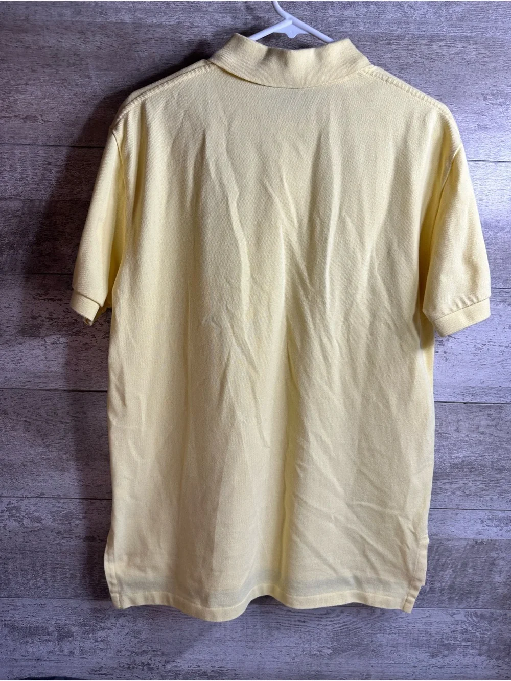 Polo Ralph Lauren Yellow Short Sleeve Polo Shirt Men's Size M - Picture 3 of 9